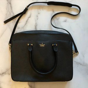 Kate Spade Black Laptop Shoulder Bag